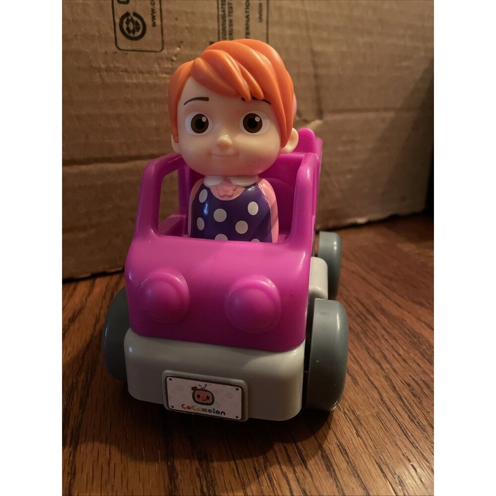 Cocomelon Ice Cream Truck Build A Vehicle 4 Piece Set featuring Yoyo character